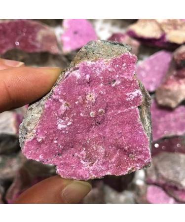 Crystal Natural Cobalt Calcite Raw Stone Crystal Heart Decor Pink and Purple Stones Crystals Can be Used for ZJGIDTEM (Size : 130-180g) - Buy Online on GoSupps.com