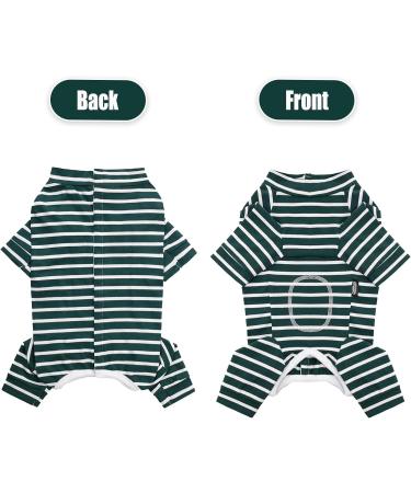 Axcimond Dog Recovery Suit Long Sleeve Medical Pet Shirt for Male/Female Dogs - M Green - Buy Online on GoSupps.com