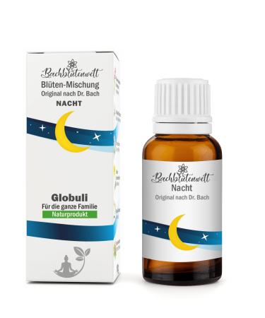 Bach flower world night Bach flowers globules - Bach flower mixture according to Dr.Bach - non -alcoholic production intake for adults and children simply in the dosage filling quantity 10 g