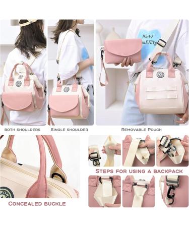 Balakaka 2-in-1 Baby Diaper Bag Stroller with Pacifier Bag - Large 7L Dark Blue Mommy Backpack - Buy Online on GoSupps.com