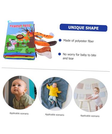 Vicasky Fabric Animal Cognition Educational Book for Kids | Enlightenment Toys & Learning Fun | International Shipping - Buy Online on GoSupps.com