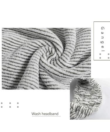 Gangel Bow-Knot Noble Charcoal Fibre Headband - Soft Coral Fleece Hairwrap for Women and Girls - Buy Online on GoSupps.com