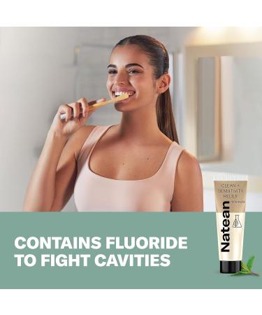 Natean Clean Sensitivity Relief Toothpaste - 4.7 Oz Tube, Citrus Orange Spearmint - Buy Online on GoSupps.com