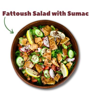 Z&Z Sumac 3.25oz - Authentic Middle Eastern Tangy Spice - Buy Online on GoSupps.com