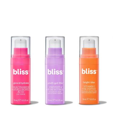Bliss Mini Serum Kit 3-pack Collection - Buy Online on GoSupps.com