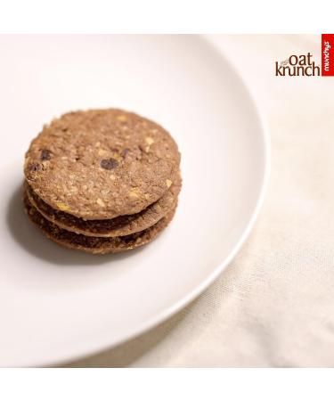 Munchy's Oat Krunch Biscuit - Dark Chocolate Flavour Crunchy Oat Biscuit Snacks 208g (Pack of 2) HALAL - Buy Online on GoSupps.com