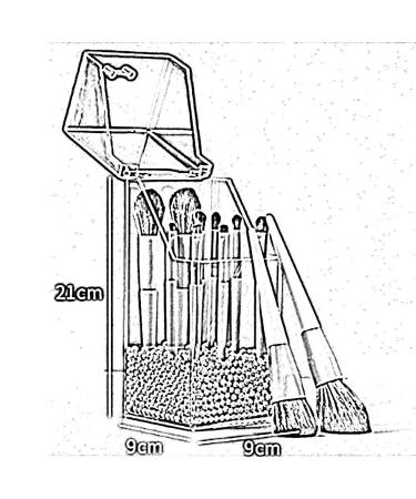 Professional 11-Piece Makeup Brush Set | Blush Contour Foundation Eyeshadow & Eyeliner International Shipping Available - Buy Online on GoSupps.com