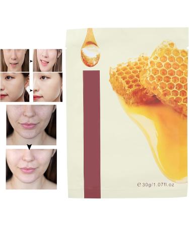 Qukaim Soothing Facial Mask Moisturizing Facial Mask Sheet with Honey Extract Nourishing Skin Face Mask for Women 30g - Buy Online on GoSupps.com