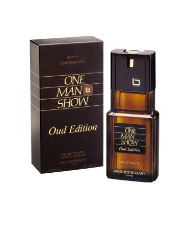Jacques Bogart One Man Show for Men Eau de Toilette Spray Oud Edition 3.33 Ounce Oud Edition 3.33 Fl Oz (Pack of 1)