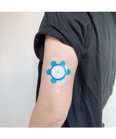 40+1 Pack Freestyle Libre Sensor Covers & Adhesive Patches - Waterproof & Clear CGM Patches (Blue Cover) - Buy Online on GoSupps.com