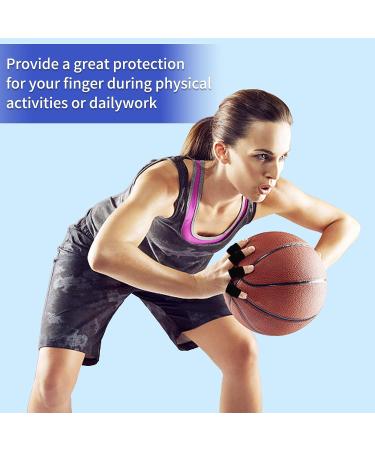 30-Piece Finger Compression Sleeves Set with Storage Bag - Pain Relief Thumb & Finger Protector in Black & Blue - Sports Elastic Support - Buy Online on GoSupps.com