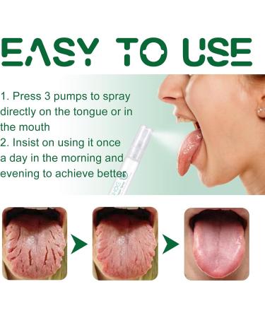 Spray Buccal Protection Spray de R paration de Langue Spray De Soulagement de Langue Langue Spray pour Mauvaise Haleine Spray Rafra chissant pour L'haleine Spray R paration Langue - Buy Online on GoSupps.com