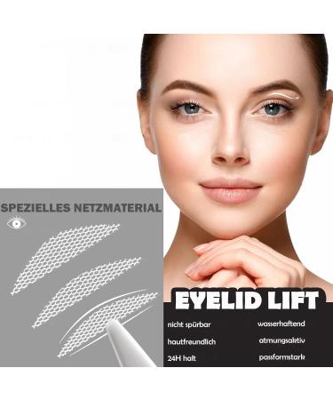 384 Piece Eyelid Lifting Stripes - Invisible Breathable Mesh Eye Tape | Skin Color | 3 Sizes | International Shipping - Buy Online on GoSupps.com