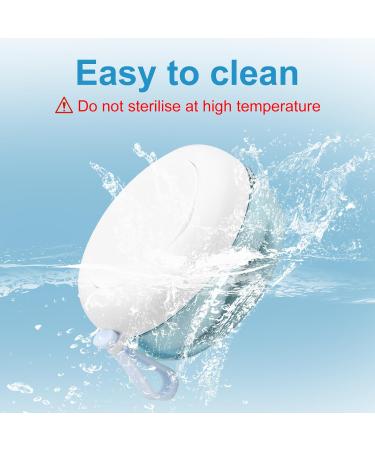 Premium Pink Denture Case with Mirror | Portable Prostheses Container & Bathing Box for False Teeth Storage - Buy Online on GoSupps.com