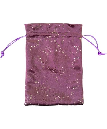 Pochette bijoux | Porte-cartes de tarot portable en forme d' toile | Sac main en velours avec cordon de serrage pour bijoux boucles d'oreilles ponts d'oracle runes pierres - Buy Online on GoSupps.com