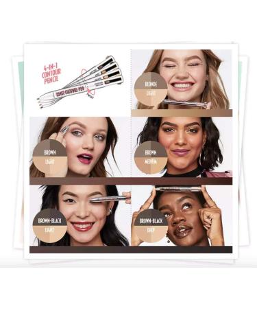 Benefit Brow Contour Pro 4-in-1 Pencil - Brown Medium | Defining & Highlighting - Buy Online on GoSupps.com