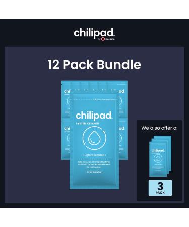 Chilipad Sleep System Cleaner - Deep Cleaning Solution for Chili Cube & OOLER Systems - 12 Pack (1 Ounce Each) - Ideal for Regular Maintenance - Buy Online on GoSupps.com