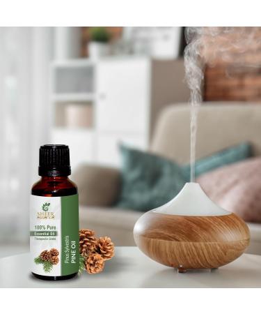 Pine Oil -(Pinus Sylvestris)- Essential Oil 100% Pure Natural Undiluted Uncut Therapeutic Grade Oil 0.51 Fl.OZ 1 Fl Oz (Pack of 1) - Buy Online on GoSupps.com