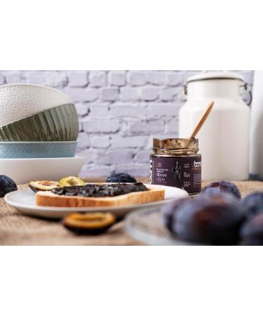BAM Plum Jam 100% No Added Sugar Topping Perfect for Desserts Home and Professional Baking 200g - Buy Online on GoSupps.com