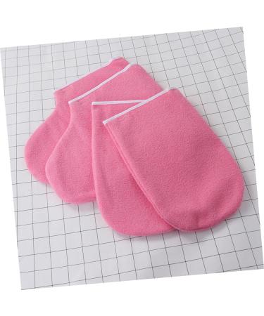 Healeved 10 Sets Leather Horn Boots Pedicure Tools for Feet Paraffin Wax Warmer Insulated Mitts Heated Mittens Nail Kit Paraffin Bath Mitts Work Nursing Cover Moisturizing Polyester Lining - Buy Online on GoSupps.com