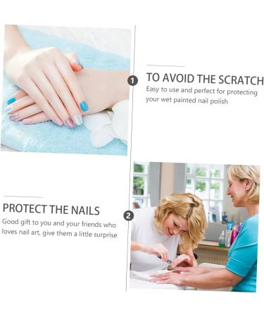 Healeved 60 Pcs Nail Case Nail Soaker Cap Nail Art Gel Nail Varnish Cover Peel off Cuticle Protector Nail Polish Tip Nail Polish Soaker Nail Polish Varnish Cover Manicure Armor Set Plastic 4x2cmx3pcs As Shownx3pcs - Buy Online on GoSupps.com