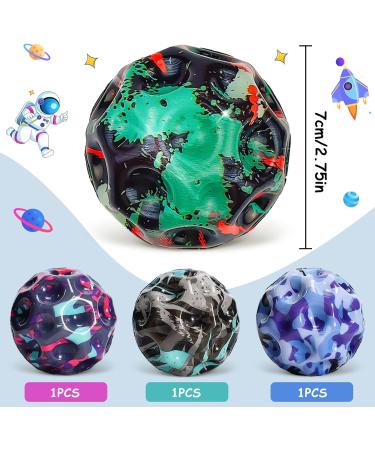 LIVESTN Astro Jump Ball - 4 Pack High Bounce Space Balls | Lava Moon & Galaxy Bouncing Balls for Kids - Buy Online on GoSupps.com