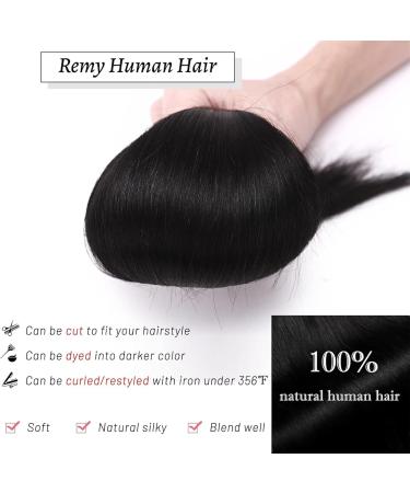 Hair Extensions One Piece Clip in Hair Extensions Real Human Hair 3/4 Full Head Thicker Hair Lace Net One Piece Hair Extensions with 5 Clips Hairpiece (Size : 20 INCHES Color : 120g) 20 INCHES 120g - Buy Online on GoSupps.com