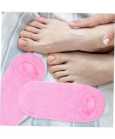 1 Set of Gloves and Foot Hands Spa Masks Women Gloves Repair Gloves Overnight Moisten Fabric Miss Pink Hand Sock - Buy Online on GoSupps.com
