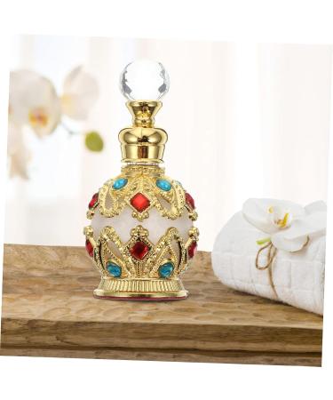 Mikinona Essential Oil Bottle Perfume Bottle Antique Makeup Container Aromatherapy Bottle Glassy Perfume Container Perfume Holder Travel Old Fashioned Cosmetic Bottle Glass Bottle - Buy Online on GoSupps.com