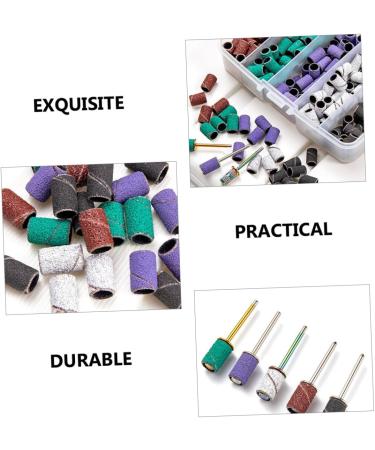 minkissy 4 Sets Nail Polish Set Professional Nail Drill Nail Grinding Sanding Bands Nail Sand Rings Nails Kit Nail Tool Sanding Bands for Nail Drill Fine Grit Manicure Alloy Nail Tape - Buy Online on GoSupps.com