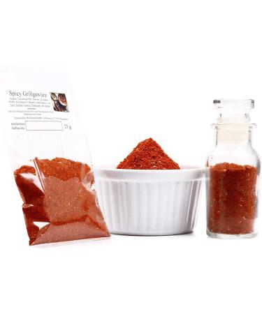  Feine W rze Spicy Extra Sharp BBQ Spices for Meat Fish & Chicken Grilling | Marinades & Sauces | 25g - Buy Online on GoSupps.com