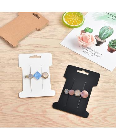 Coopay 150 Piece Hair Clip Display Cards - Multicolor Rectangular Paper Cards for Hair Accessories Organization - 4-1/4 x 2-3/4 Inches - Buy Online on GoSupps.com