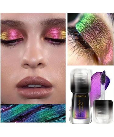 Glitter Chameleon Eyeshadow Chameleon Eyeshadow Liquid Color Shift Shimmer Liquid Eyeshadow Multifunctional Cosmetic Highly Pigmented Long Lasting Eye Makeup for Halloween Carnival 03 - Buy Online on GoSupps.com