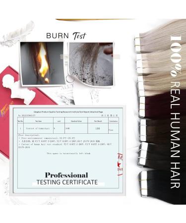 Moresoo Black Tape In Extensions | Real Remy Hair | 55 cm | #1 | 20 Pieces | 50 Grams - Buy Online on GoSupps.com