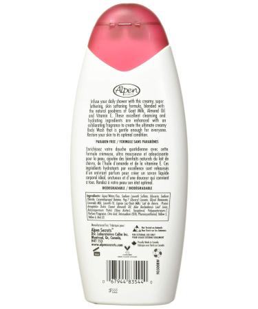 ALP Goat Milk Body Wash - Nourishing & Hydrating Formula for All Skin Types - Ships Internationally - Buy Online on GoSupps.com