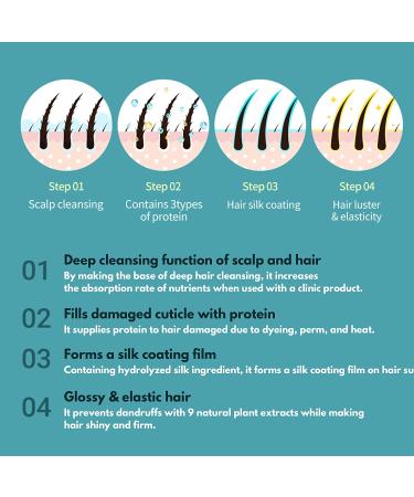 LPP Repair Shampoo 17.9oz - Keratin, Wheat & Silk Proteins - Nourishing Sub-acid pH 6.0 for Dry, Damaged, Colored Hair - No Silicone, Harmful Ingredients - Ideal for Thinning Hair - Buy Online on GoSupps.com