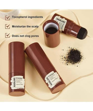 Rosarden Hairline Powder Stick - Waterproof Hair Loss Concealer for Women & Men (Dark Brown) - Buy Online on GoSupps.com