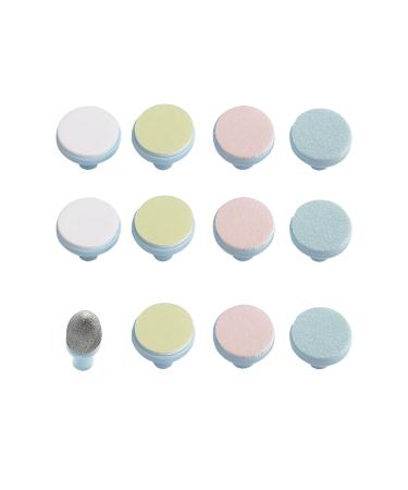 12 Pieces Baby Nail File Pads Nail Trimmer Replacement Pads Electric Baby Nail Grinding Heads for Standard Electric Kid Nail Trimmer Suits to Newborn Infant Toddler