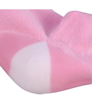 Moisturizing Cracked Heel Socks - Gel Spa Foot Care Open Toe Protector (Pink) for Smooth Heels - Buy Online on GoSupps.com