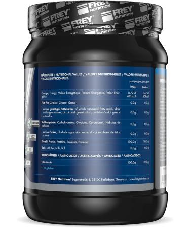 Frey Nutrition Glutamine Pur 500g - Premium Amino Acid Supplement for Muscle Recovery | International Shipping Available - Buy Online on GoSupps.com
