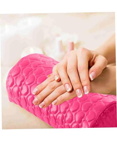 Nail Arm Rest Nail Cushion Hand Rest Washable Manicure Hand Rest Cushion for Nails Art Salon and Home DIY Nail Decor Rose Red Hand Rest Pillow - Buy Online on GoSupps.com