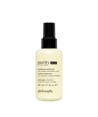 philosophy purity moisturizer oil-free moisturizer 4.7 Fl Oz (Pack of 1)