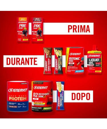  ENERVIT Enervit Enervitene Citrus Flavor Sport with Caffeine Box of 24 x 25ml Gels - Buy Online on GoSupps.com