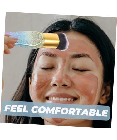 Flat Top Cosmetic Brush Set - Liquid & Powder Foundation Brushes for Flawless Makeup | Travel-Friendly Applicators - Buy Online on GoSupps.com