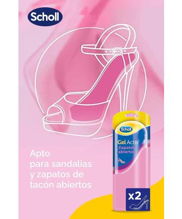 Scholl Gel Activ Women Insoles for Open Shoes - Comfortable & Supportive Footwear Inserts | International Shipping Available - Buy Online on GoSupps.com