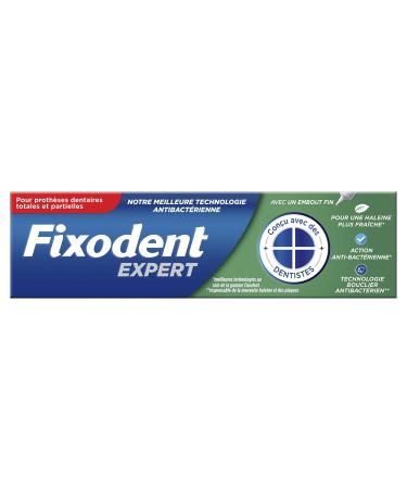 Fixodent Expert La Meilleur technologie Antibacterial cream for dentures 40 g Fixodent Expert 40 g - Buy Online on GoSupps.com