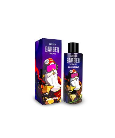 Marmara Barber Cologne - Best Choice of Modern Barbers and Traditional Shaving Fans Limited Edition Glass Bottle in Gift Box (500 ml X-MAS) 18 Fl Oz (Pack of 1) X-MAS
