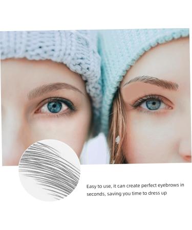 FOMIYES 9 Sheets Imitation Eco Eyebrow Sticker Waterproof Sticker Imitation Eyebrow Stickers Fake Fur Hair - Buy Online on GoSupps.com