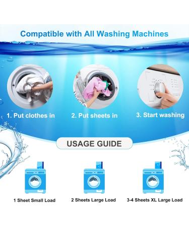 Eco-Friendly Laundry Detergent Sheets - 200 Fresh Linen Scent Strips for 200 Loads | Lightweight & Portable Hypoallergenic & Space-Saving Solution - Buy Online on GoSupps.com