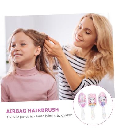 EXCEART Peigne Airbag Motif Panda Pour Gar on Fille Lot De Peignes De Massage Avec Poign e Ergonomique L ger Et Portable - Buy Online on GoSupps.com